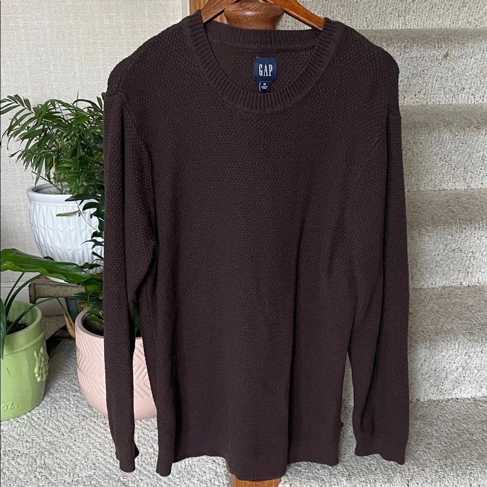 GAP Dark Brown Knit Pullover